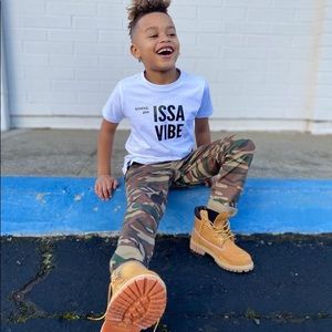 Timberland Boys' 6" Classic Waterproof Boots color wheat